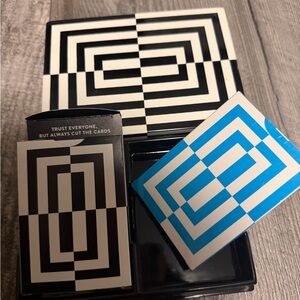 Jonathan Adler Op Art Lacquer Card Set
